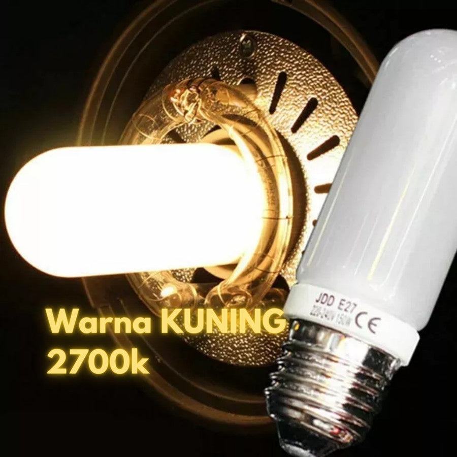IMPODIO 150 watt bulb lamp untuk studio – photography E27 - 2700k - close up