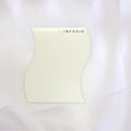 IMPODIO Wave Aesthetic Mirror – cermin acrylic – dekorasi photo props - background putih