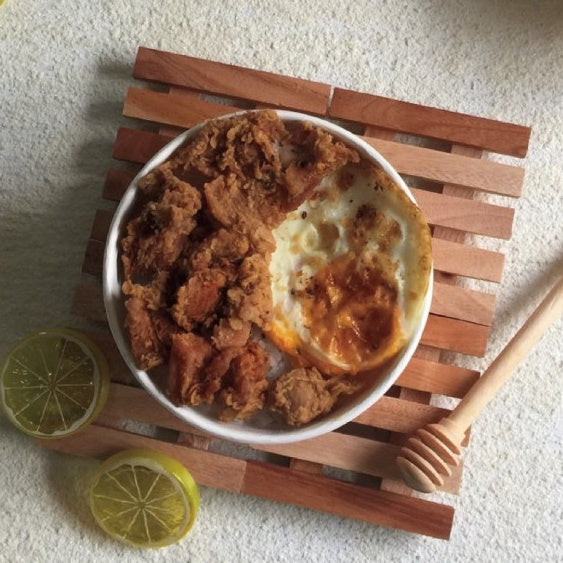 IMPODIO Artboard Alasfoto real Texture handmade warna CREAM