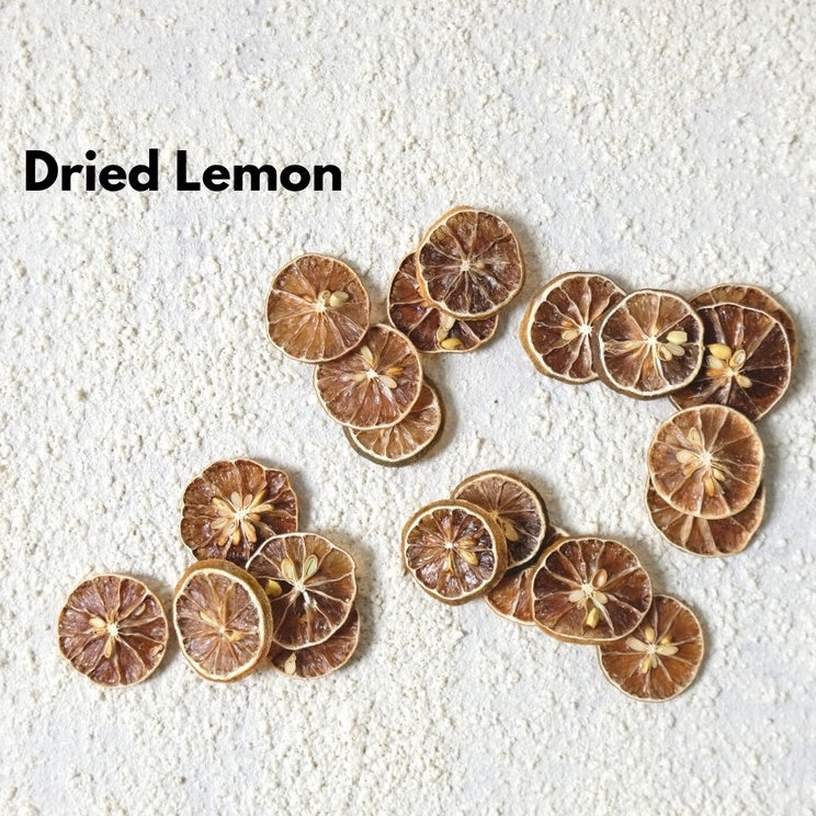IMPODIO Dried Lemon / lime kering props photo rustic vintage
