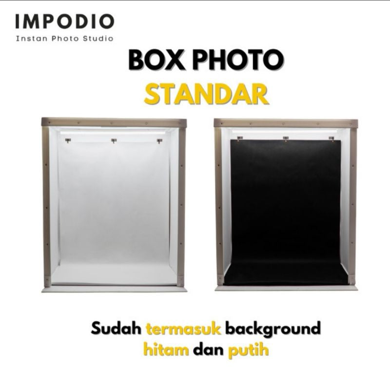IMPODIO Box studio foto ukuran 120 cm x 100cm
