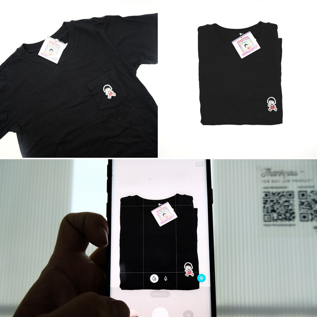 IMPODIO Box studio foto ukuran 75x50cm Free Background putih dan hitam