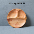 IMPODIO Piring MPASI BULAT IMPODIO – piring kayu