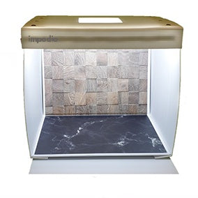 Mini Studio ukuran A3 untuk photo product dapet alasfoto juga