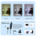 IMPODIO Ringlight diameter 30 cm 3 warna dimmable - dalam penggunaan