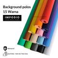 IMPODIO Background foto warna polos terbaik Ukuran 300 x 140 cm
