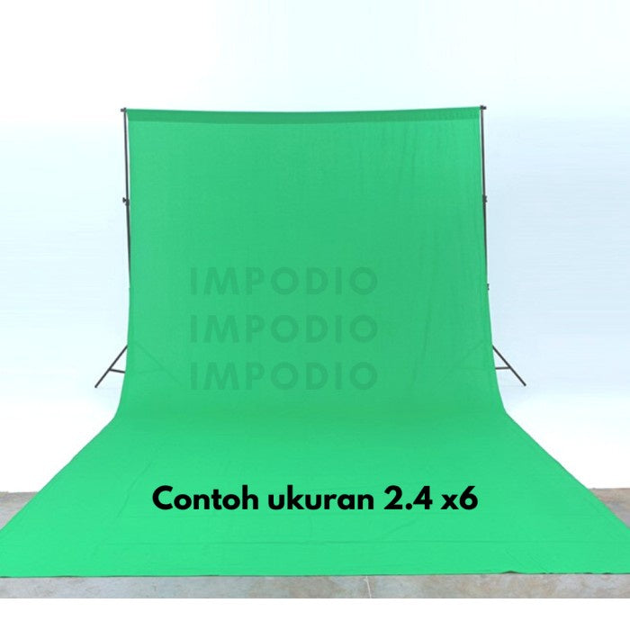 Paket stand backdrop + Kain backdrop kualitas Terbaik IMPODIO uk. 2x3m