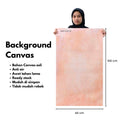 IMPODIO Background canvas 60x100cm abstract painting 15 varian motif - tampak samping