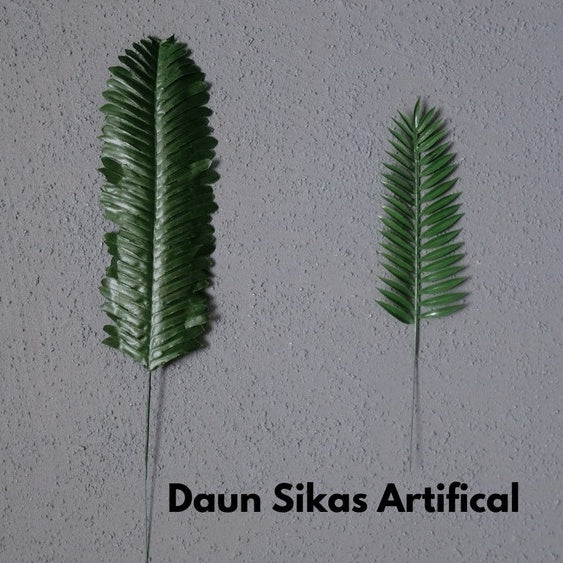 IMPODIO Daun Sikas Artificial 2 varian Properti foto props