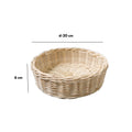 IMPODIO Keranjang Jumbo rotan hampers – wadah parcel – props foto - background putih
