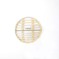 IMPODIO Coaster anyaman bambu – properti photo tatakan fotografi - detail produk