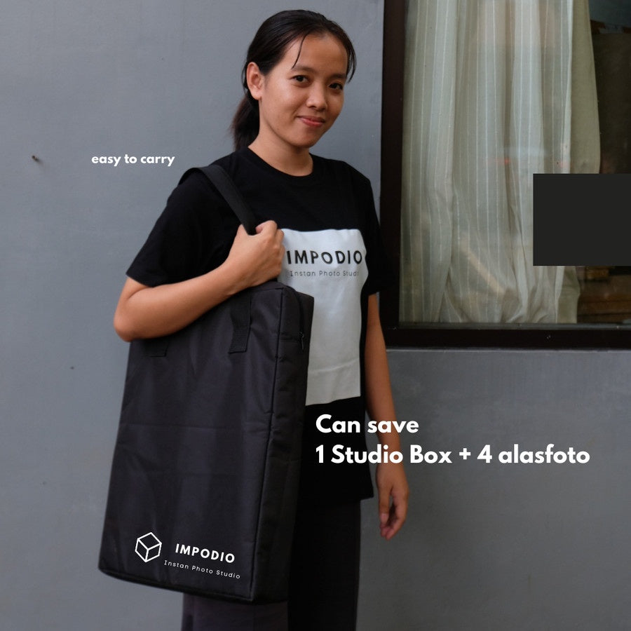 IMPODIO Tas box studio foto ukuran 63cm x 50cm - Untuk Box foto A1