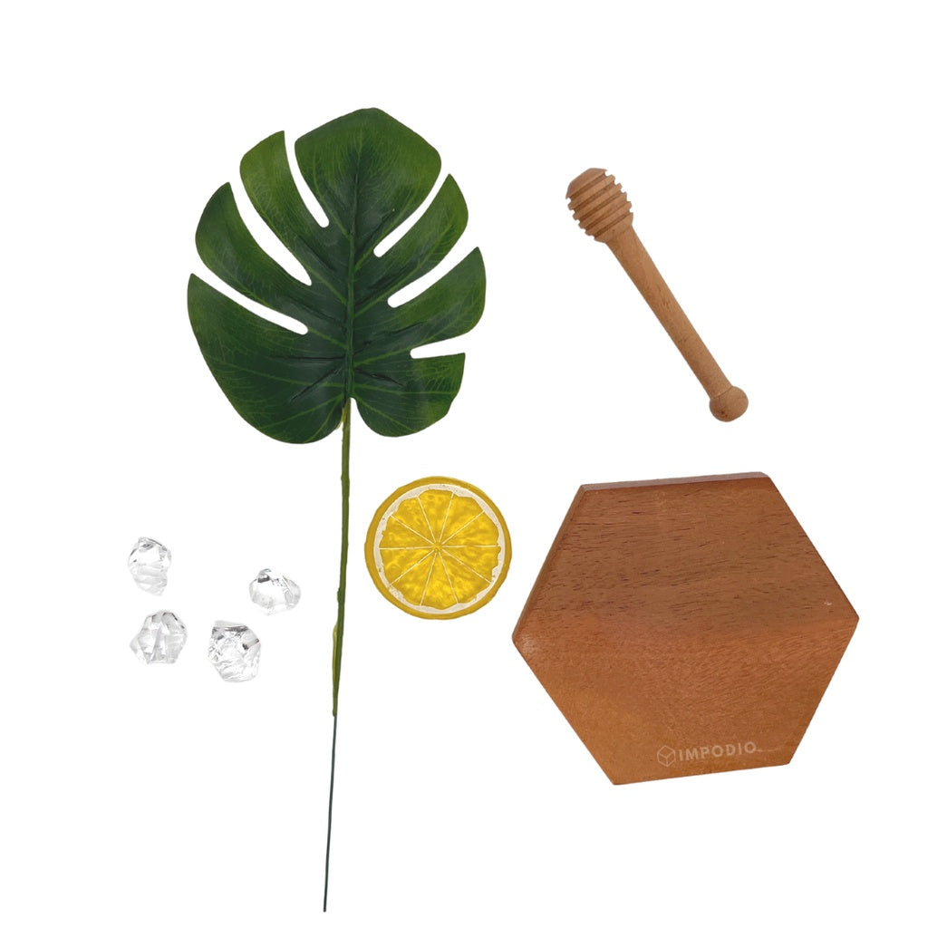 IMPODIO Paket Honey Lemon / set aesthetic photo produk props foto
