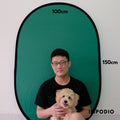 IMPODIO Instan backdrop 2in1 – Greenscreen dan bluescreen 100x150cm