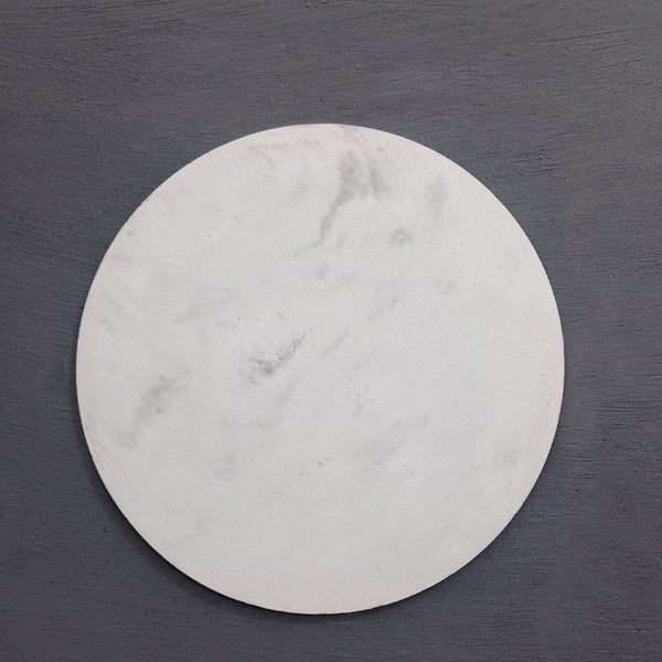 Coaster tatakan kue concrete bulat 28 cm IMPODIO Properti photo