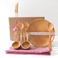 IMPODIO Hampers kayu gift set – birthday - tampak samping