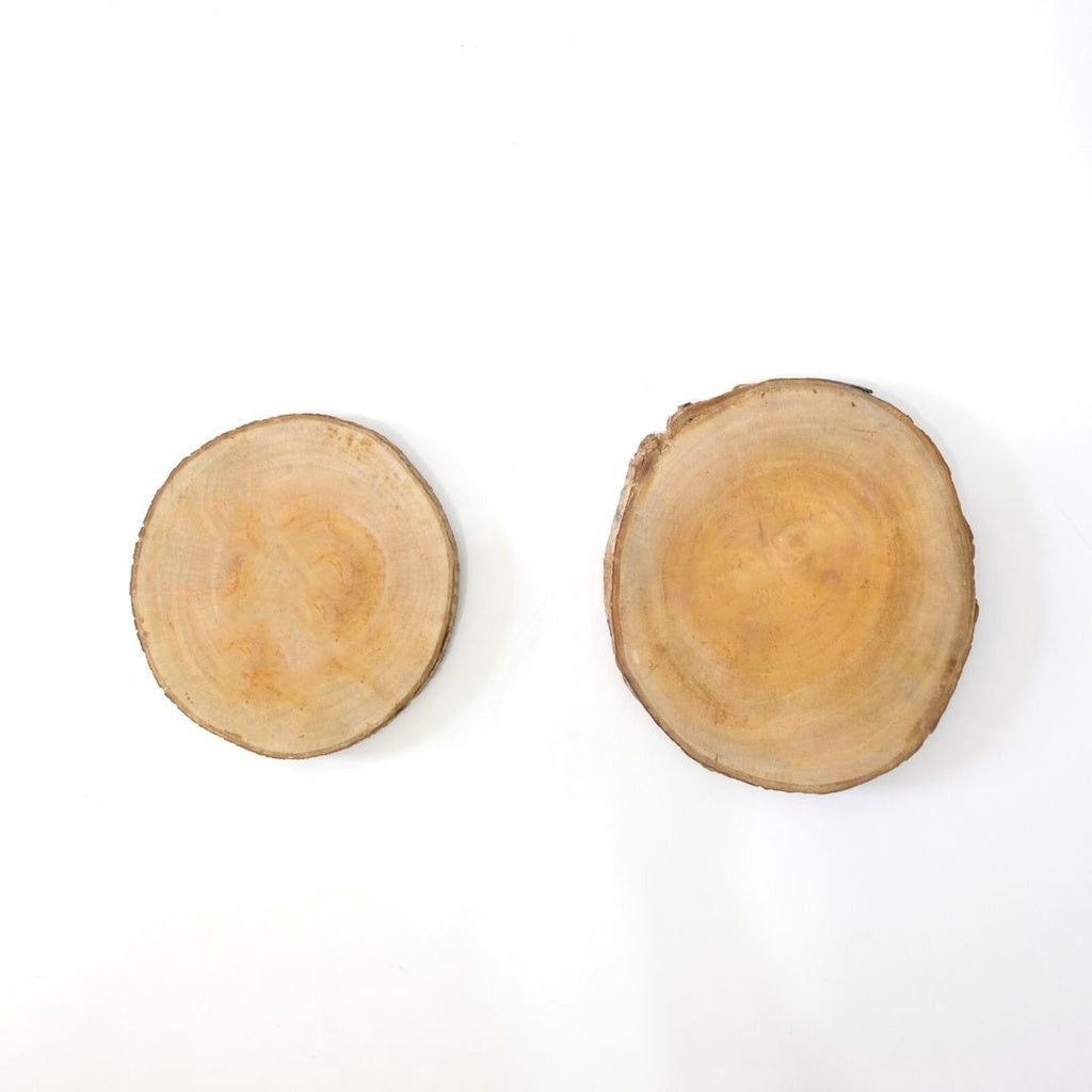 IMPODIO Wood slice / kayu props foto flaylayout tatakan rustic