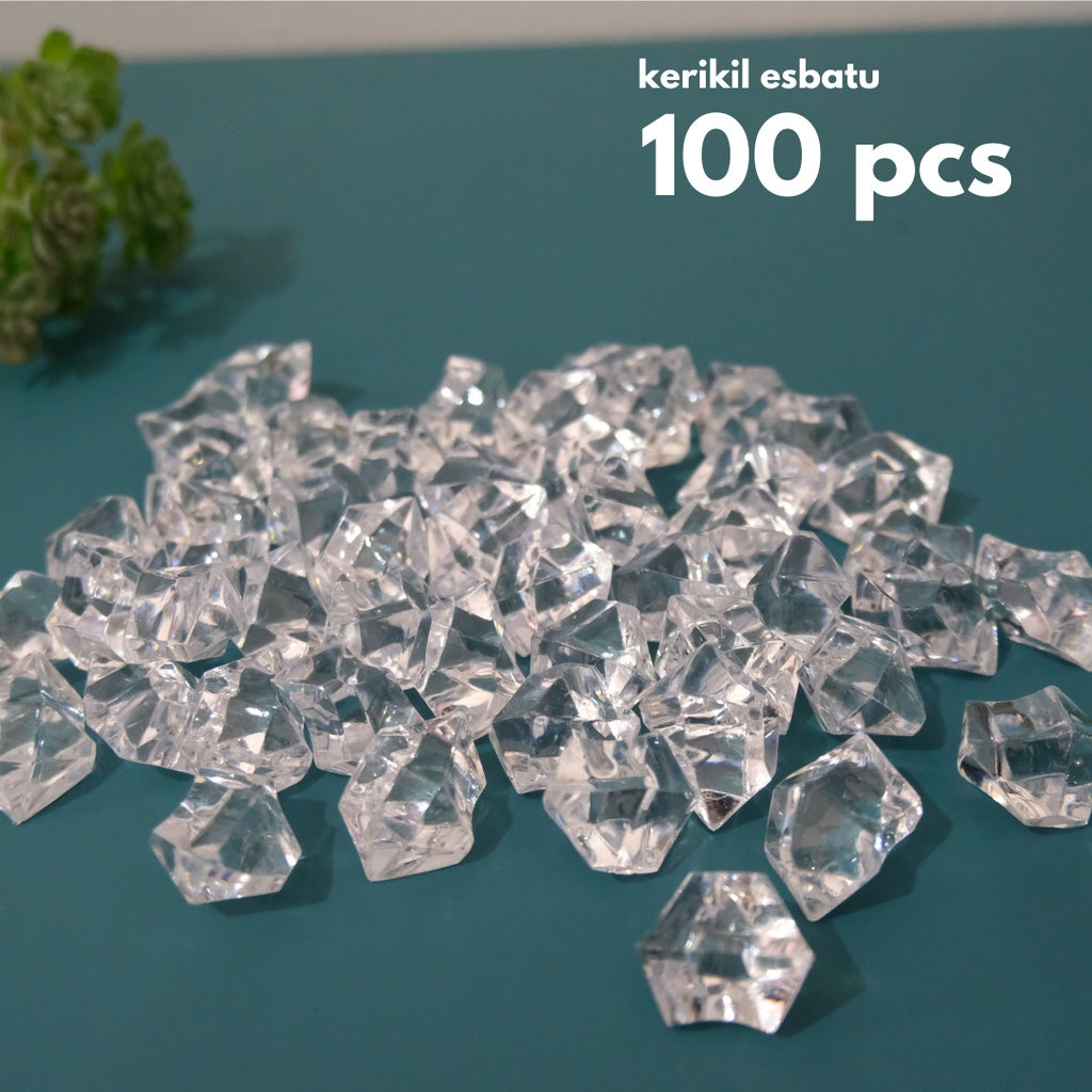 Kerikil es batu / ice cube crackers ukuran paling kecil IMPODIO props