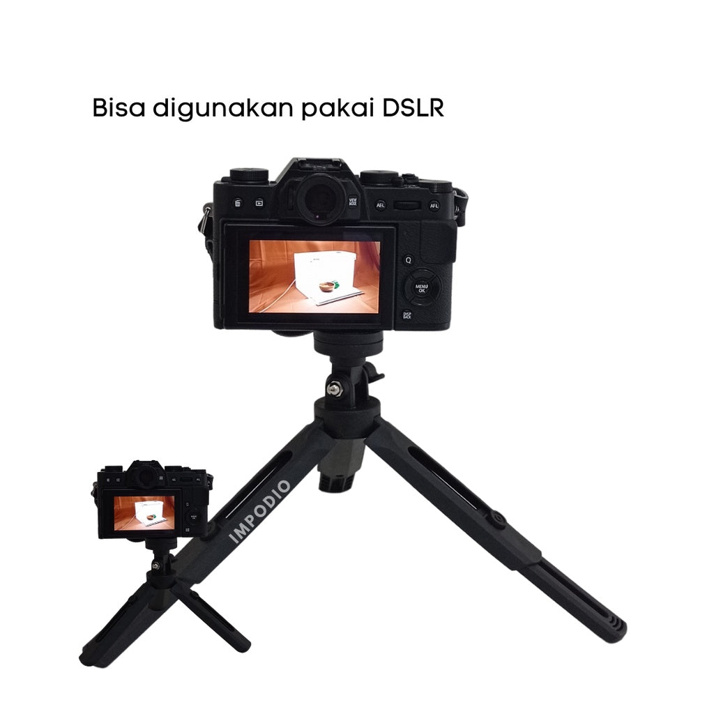 IMPODIO Mini Tripod  Mirrorless DSLR Camera & HP