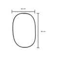 IMPODIO Paket Reflektor Oval 60x90 + Stand 2M – Pemantul cahaya - dalam penggunaan