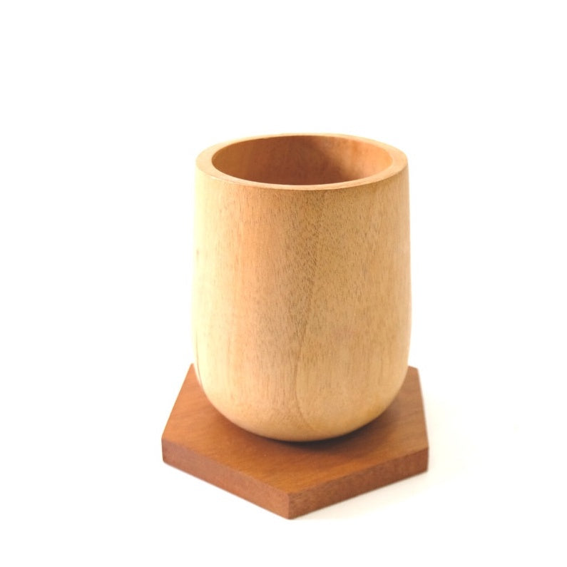 Tatakan Gelas / Tatakan Kayu/Tatakan Gelas Segi Enam - Aksesoris Photo IMPODIO