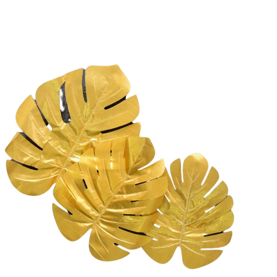 IMPODIO artificial monstera gold – Properti foto konten