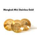 IMPODIO Mangkok dekorasi Gold 8 cm – properti photo makanan foto props - tampak samping