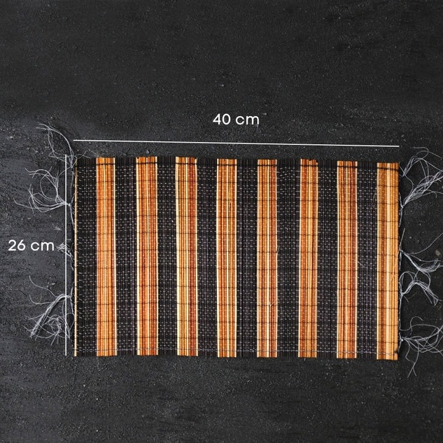 IMPODIO Taplak bambu  / tatakan anyaman lidi / properti foto