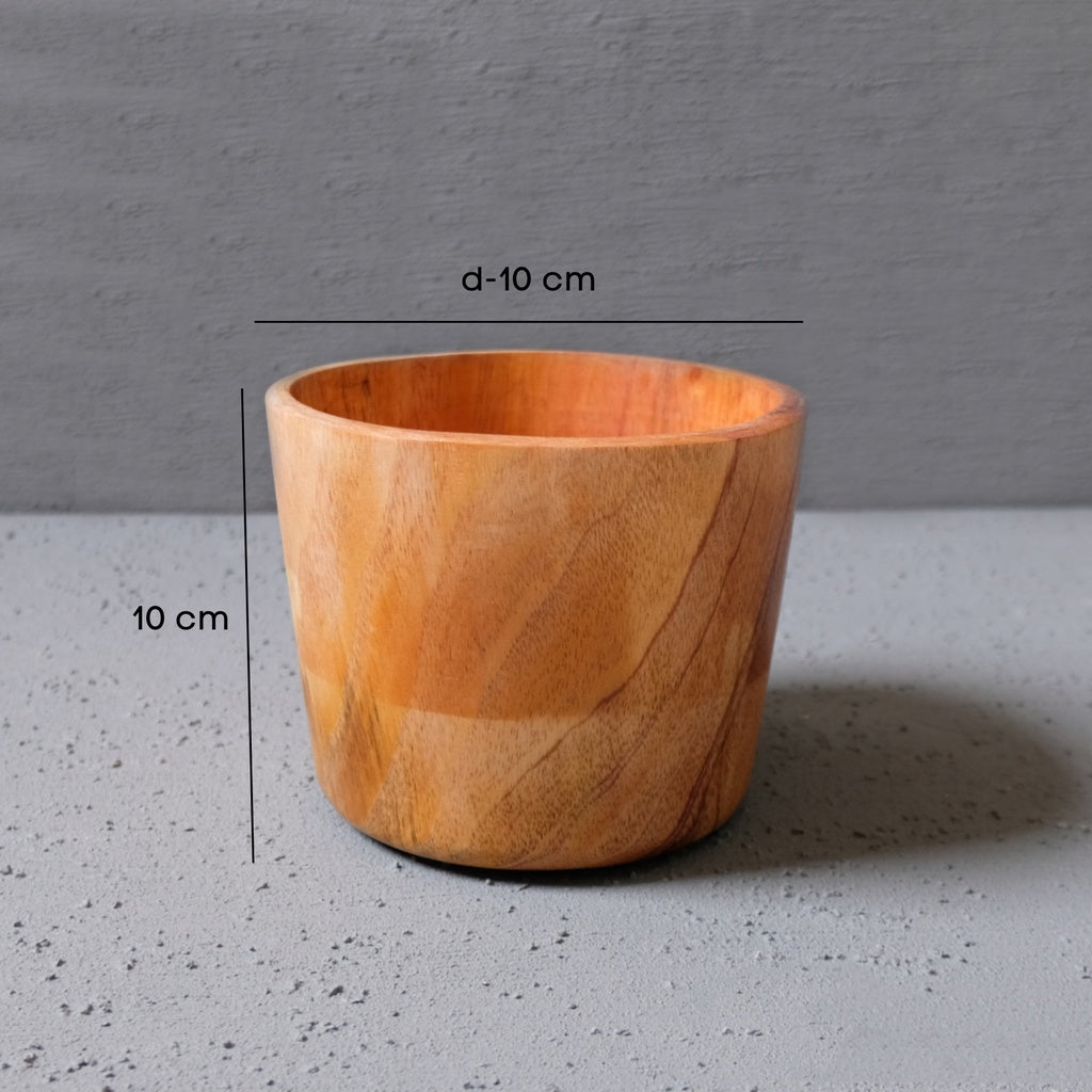 IMPODIO Mangkuk Indomie / peralatan makan kayu / properti foto