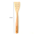IMPODIO Spatula – Sutil – Centong masak kayu mahoni bagus panjang kuat - tampak samping