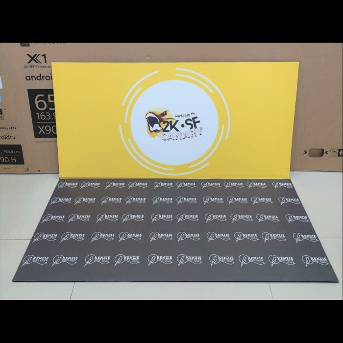 Alas foto jumbo lipat waterproof motif ukuran 100x100cm