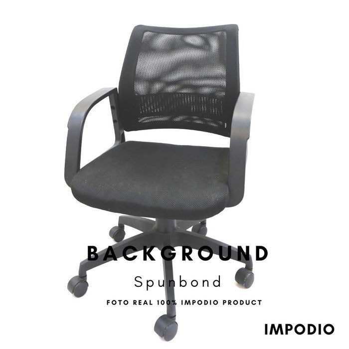 Paket Background spunbond PUTIH + Stand backdrop youtuber / zoom LENGKAP