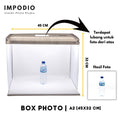 IMPODIO Box Studio Foto ukuran 45cm x 32cm GOOD QUALITY - close up
