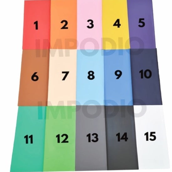 [Bundle 15 warna] IMPODIO background foto / backdrop warna polos