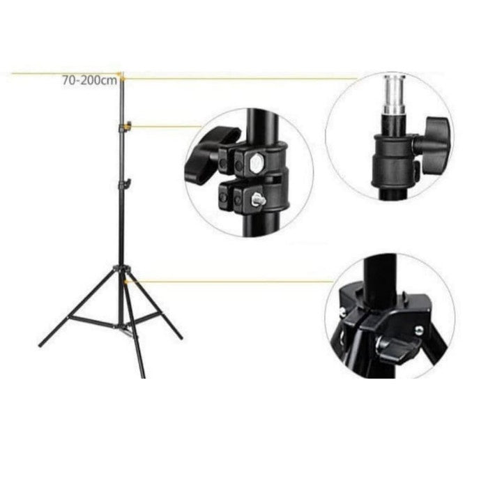 IMPODIO Reflector 5 in 1 bulat diameter 60cm + stand 2m - Gratis penjepit reflektor