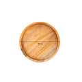 IMPODIO Coaster gelas 15cm – tatakan alas minum – props foto kayu - dalam penggunaan