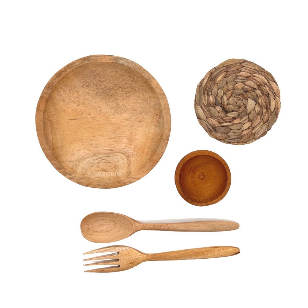 IMPODIO Paket set Kayu MInimalist / set aestetik props foto product