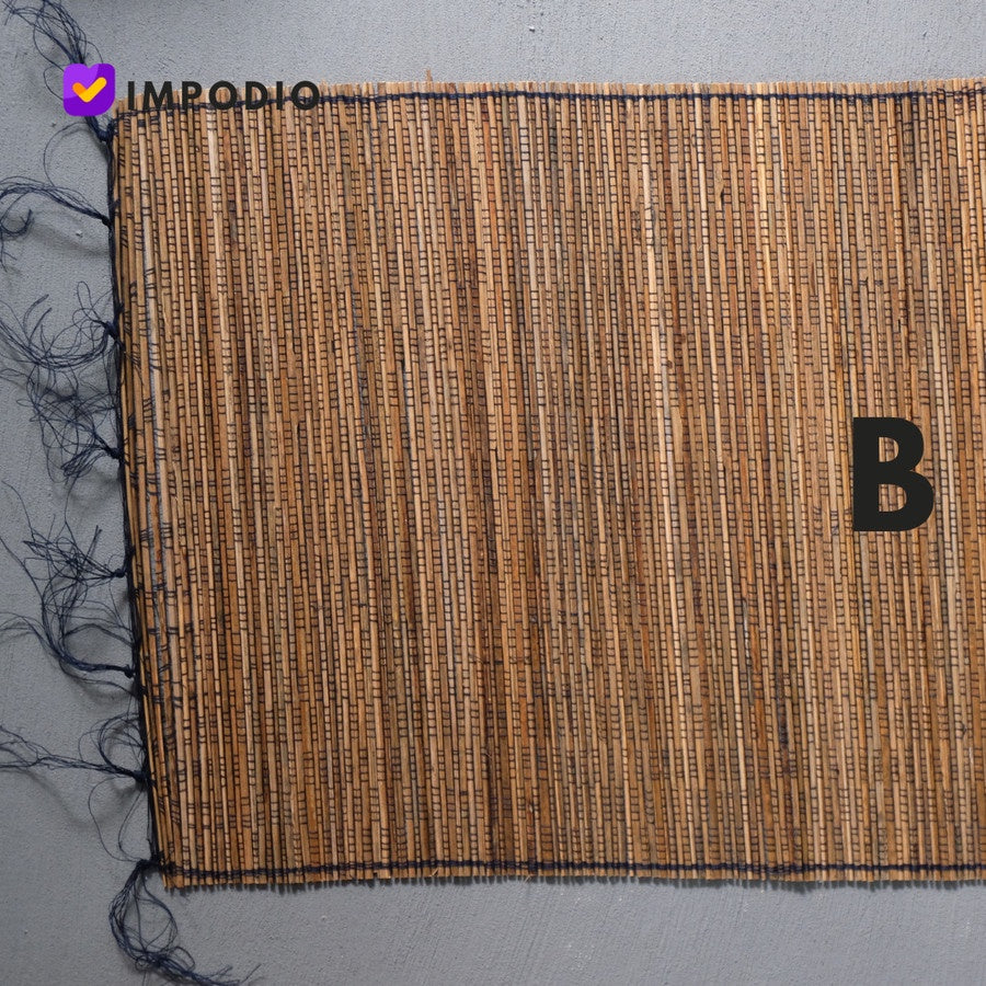 Tatakan makanan lidi / anyaman alas dan props foto