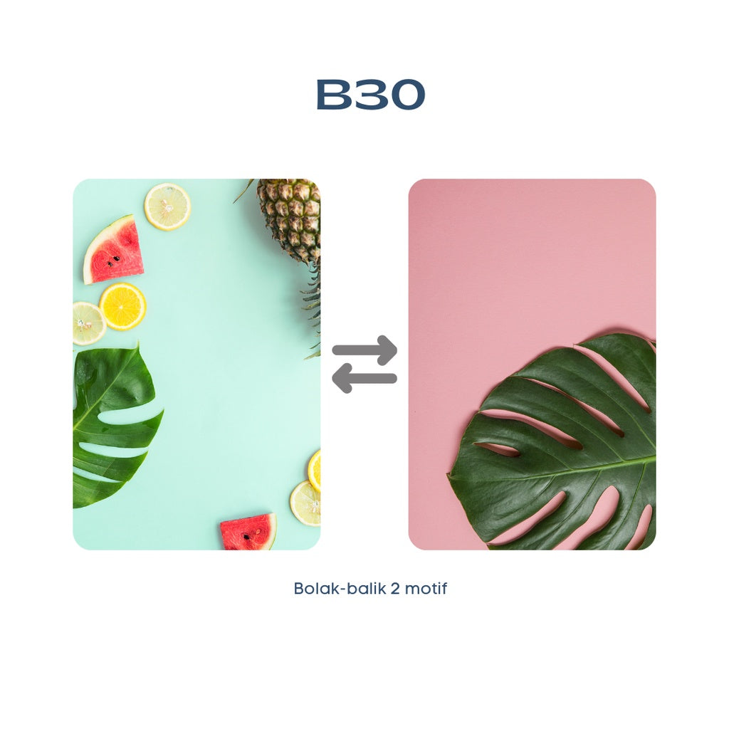 IMPODIO Styling Board IMPODIO | Alas foto papan bolak balik 40x30 cm