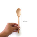 IMPODIO Set Piring kayu Free sendok garpu dan pisau IMPODIO - close up