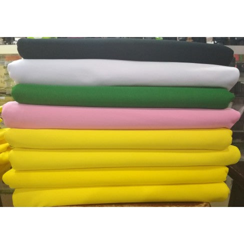 Background foto Kain polos warna kuning 2.4 x 3 meter impodio