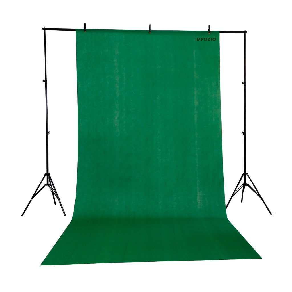 IMPODIO Paket Background spunbond berbagai warna + Stand backdrop 3m LENGKAP