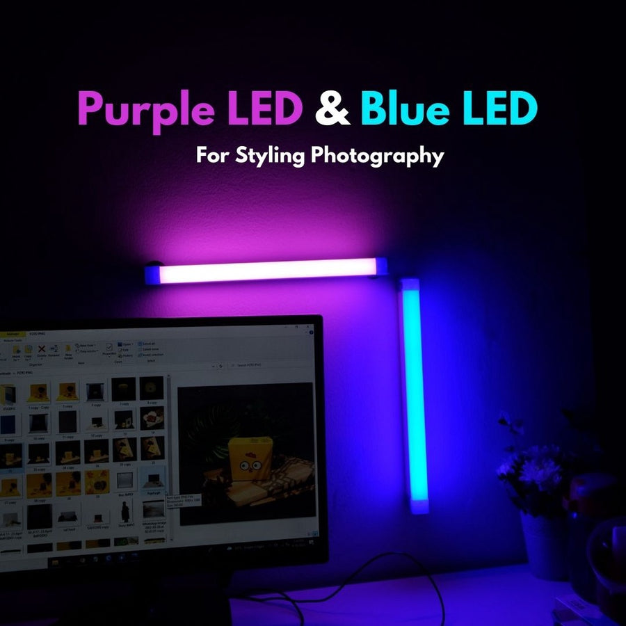 IMPODIO Lampu Kamera Fotografi LED Video Fill Light 32 cm