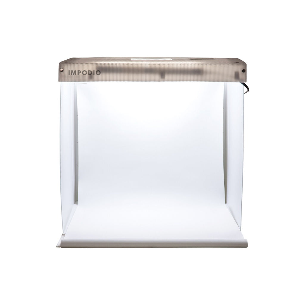 IMPODIO mini studio box photo Ukuran A3 - (Paket dengan alasfoto)