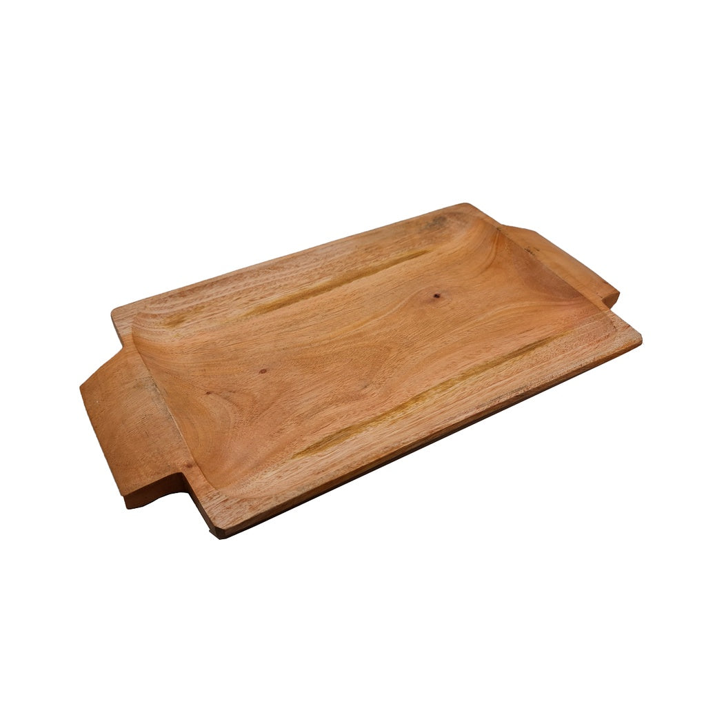 IMPODIO Nampan Kayu – Baki Kayu design mewah ukuran 38x20cm - detail produk