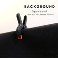 IMPODIO Paket Background spunbond hitam + Stand backdrop youtuber - detail produk