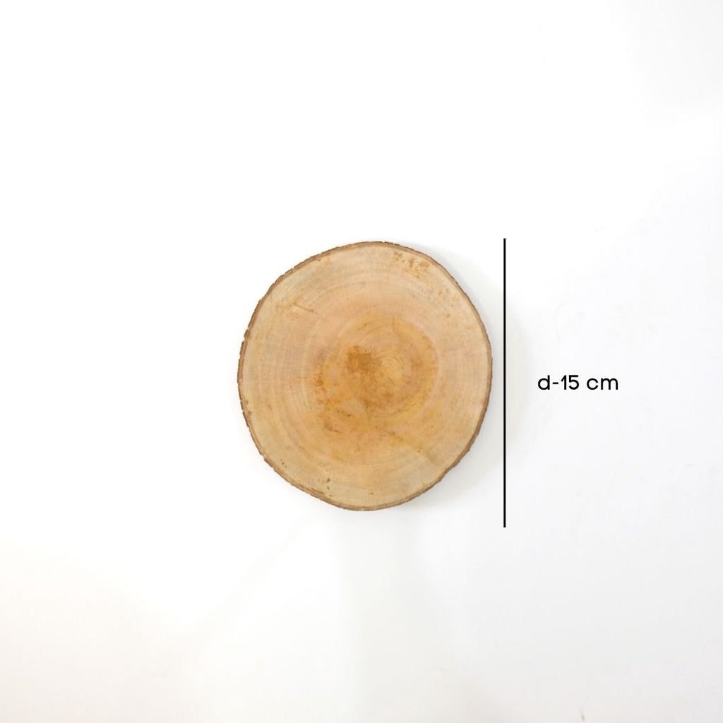 IMPODIO Wood slice / kayu props foto flaylayout tatakan rustic