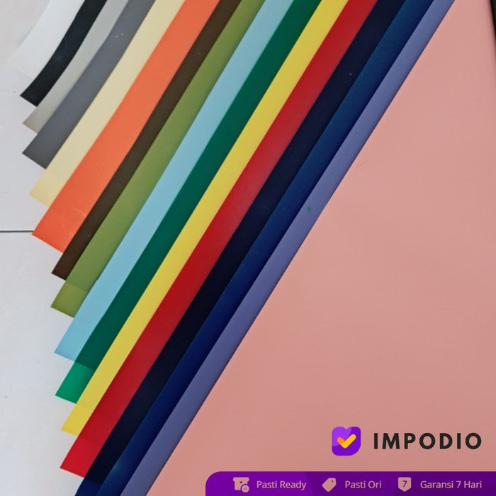 IMPODIO Paket Lengkap photo product Mini Stand + Background PVC Hitam