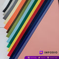 IMPODIO Paket Lengkap photo product Mini Stand + Background PVC Hitam - dalam penggunaan