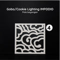 IMPODIO Gobo white – pembentuk bayangan foto - close up